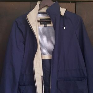 London Fog raincoat with hood